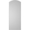 Ekena Millwork Arch Top Surface Mount PVC Gable Vent: Functional, w/ 2"W x 1-1/2"P Brickmould Frame, 12"W x 30"H GVPAR12X3002SF - alternate 5